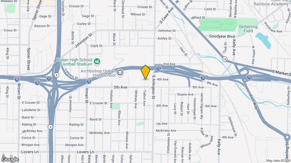 377 Talbot Ave Map and Location Details