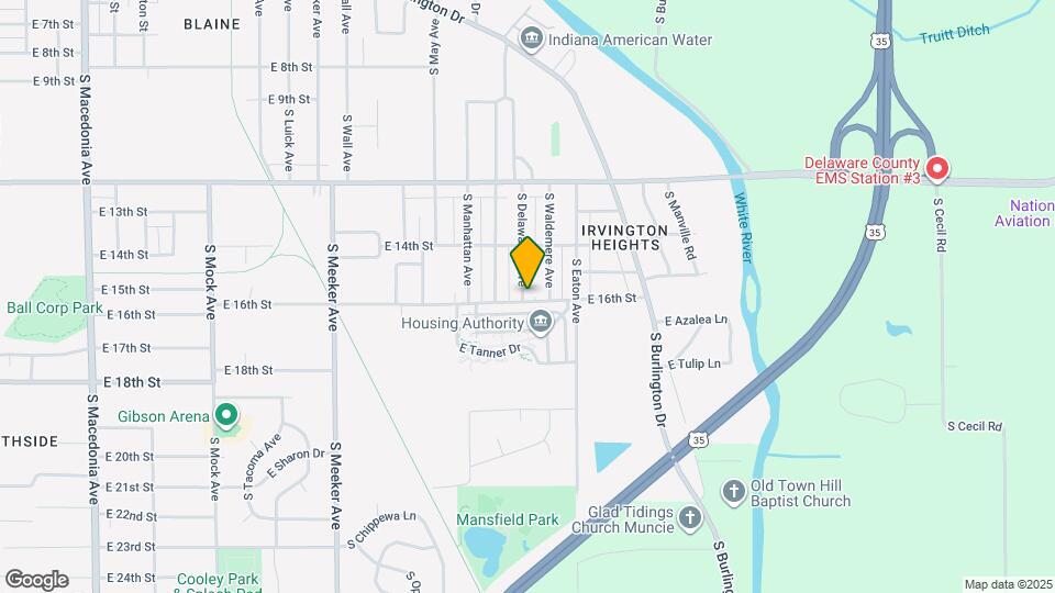 2212 S Delawanda Ave Map and Location Details