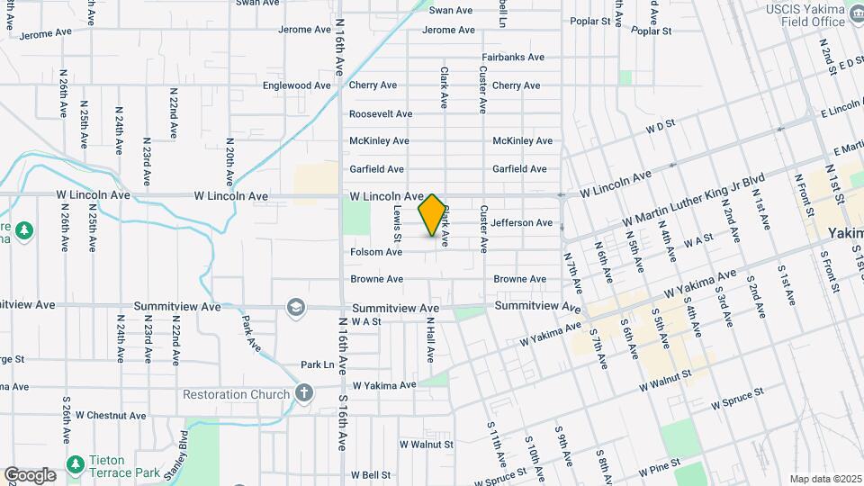 1405 Folsom Ave Map and Location Details