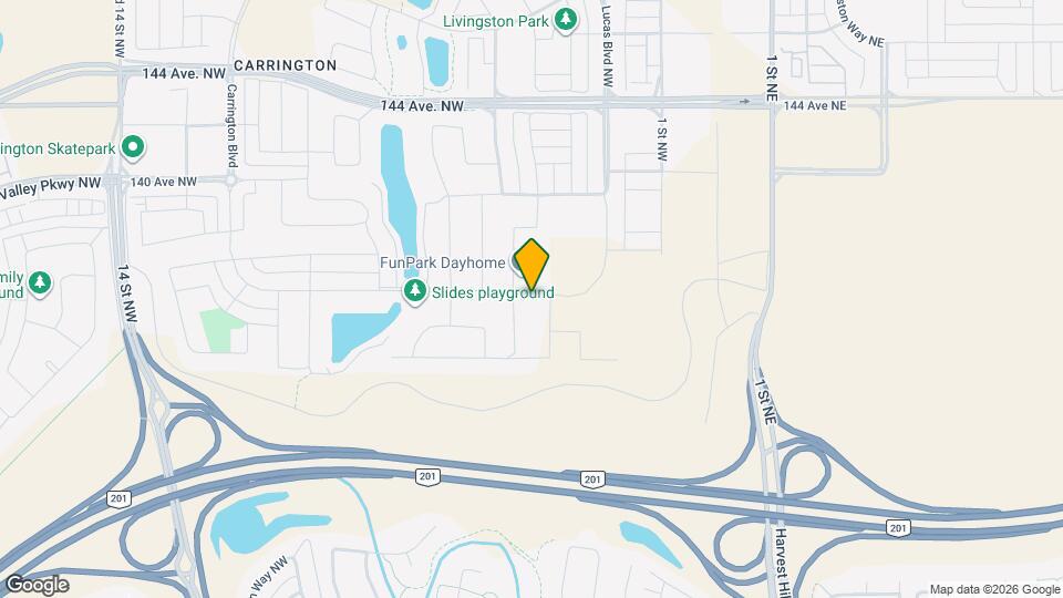 729 Carrington Blvd NW Map and Location Details