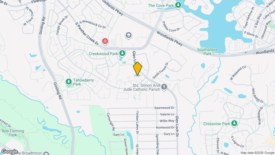 Tangle Brush Villa Apartments Map and Location Details