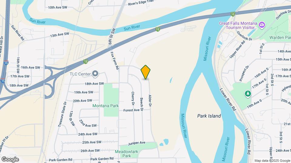 1722 Alder Dr Map and Location Details