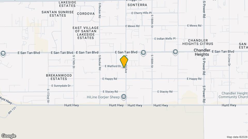 26216 S Tangelo Ave Map and Location Details