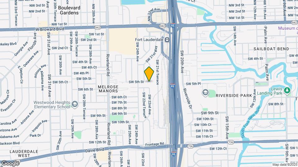 2206 SW 5th St Map and Location Details