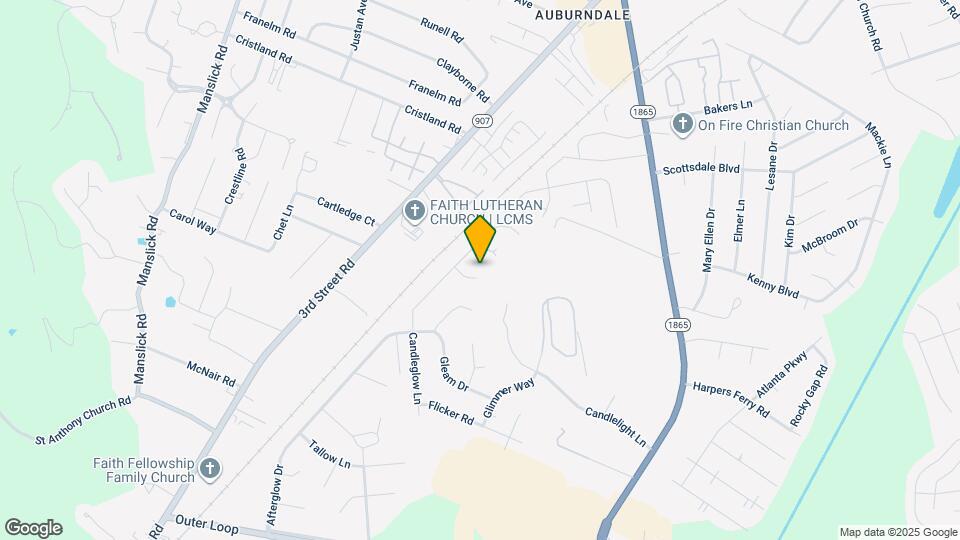 803 Candleglow Ct Map and Location Details