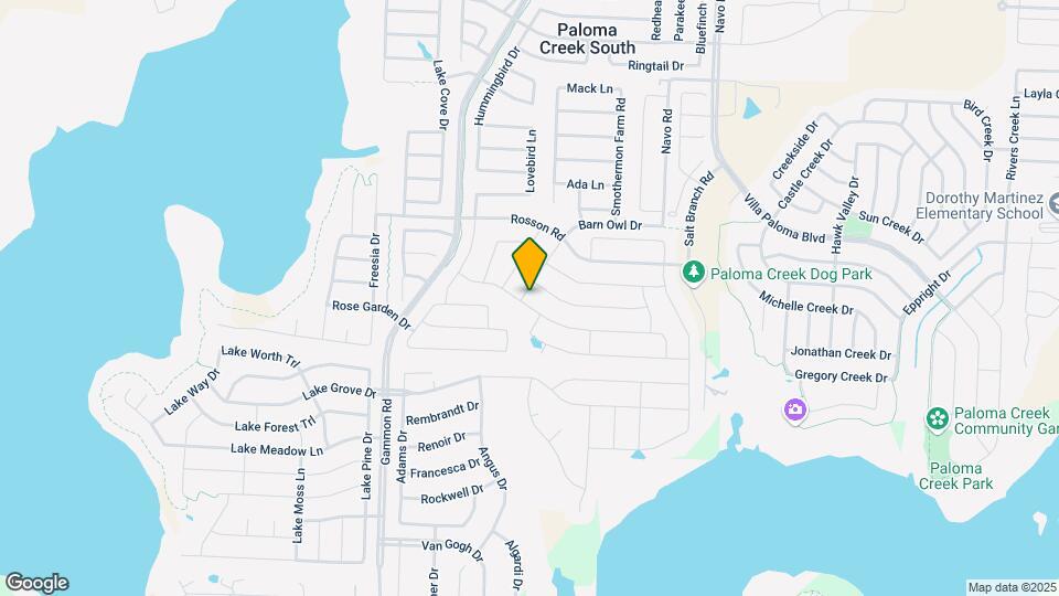 1501 Yellowthroat Dr Map and Location Details