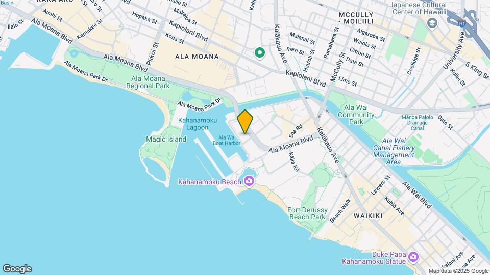 1765 Ala Moana Blvd Map and Location Details
