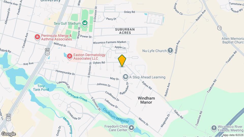 1405 Bantry Ln Map and Location Details