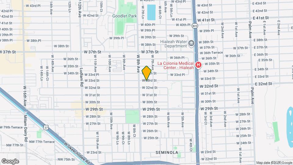 740 W 33rd St Map and Location Details