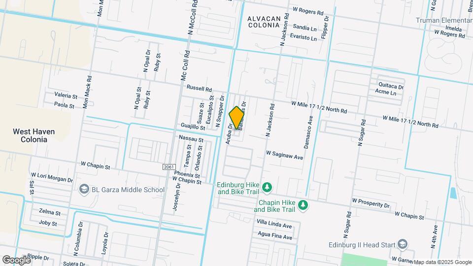 1813 Bahamas Dr, Unit 4 Mapa y Detalles de la Ubicación