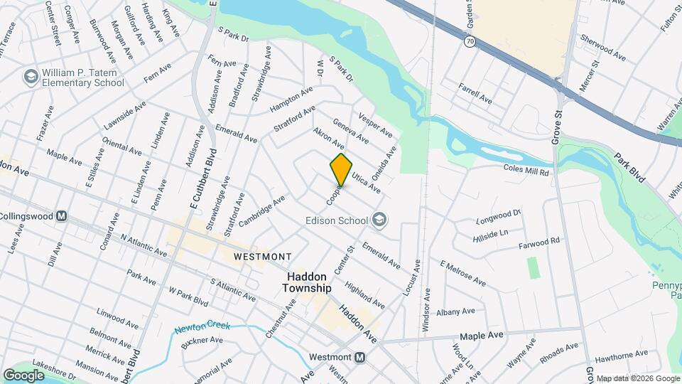 308 Cooper St Map and Location Details