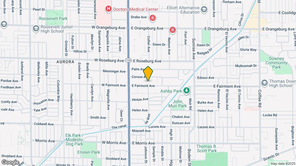 201 E Fairmont Ave, Unit A Map and Location Details