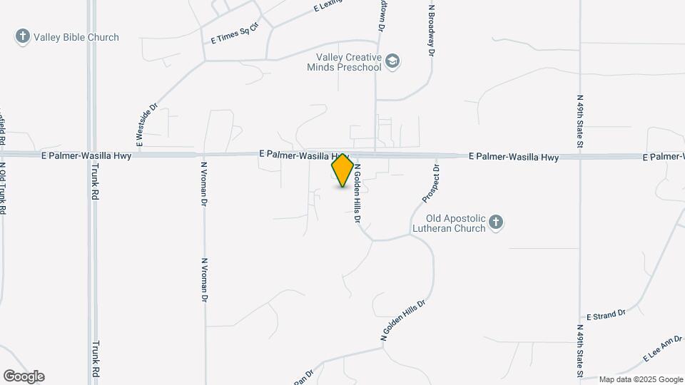 1730 N Golden Hills Dr Map and Location Details