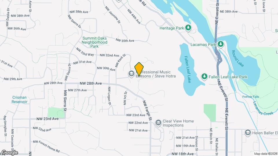 2835 NW Hill St Map and Location Details
