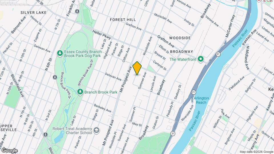 175 Woodside Ave, Unit 2 Mapa y Detalles de la Ubicación