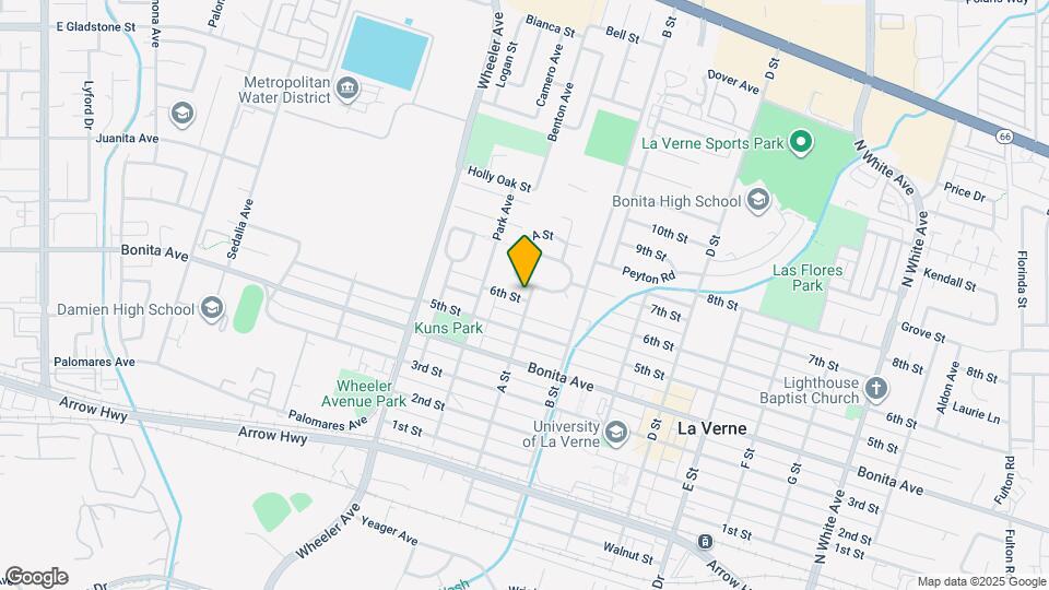 2613 A St Map and Location Details