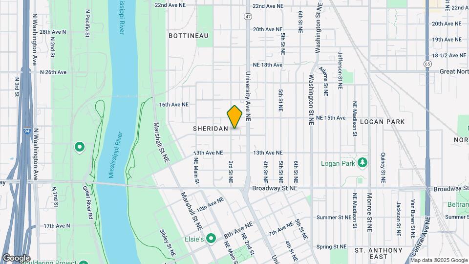 1401-1403 3rd St NE Map and Location Details