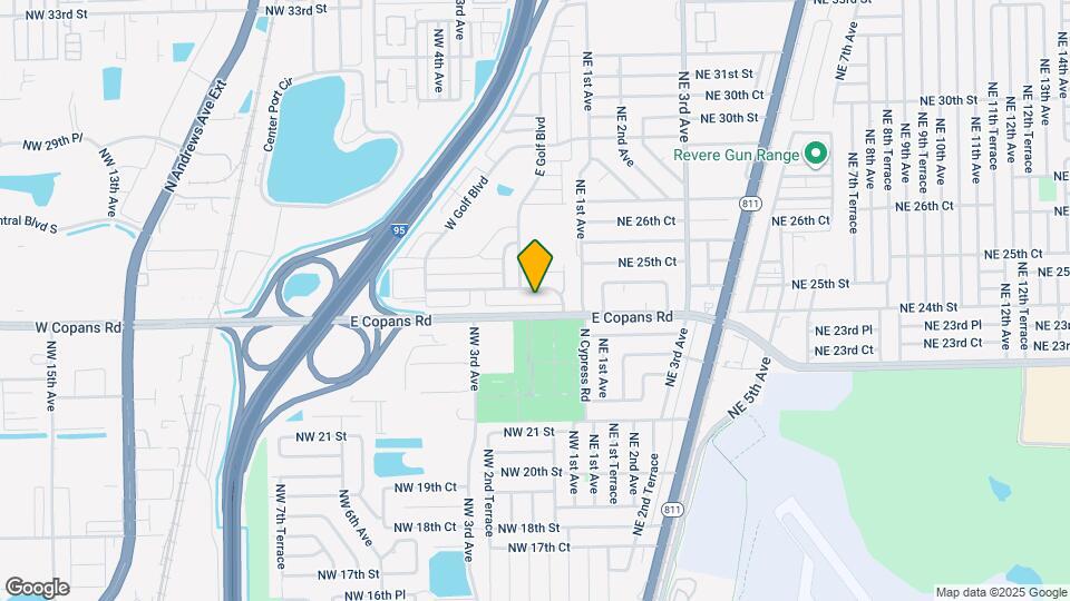 141 NW 24th Ct Map and Location Details