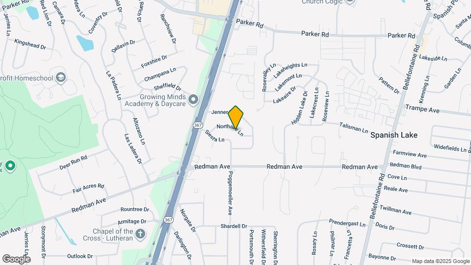 2022 Northaire Ln Map and Location Details