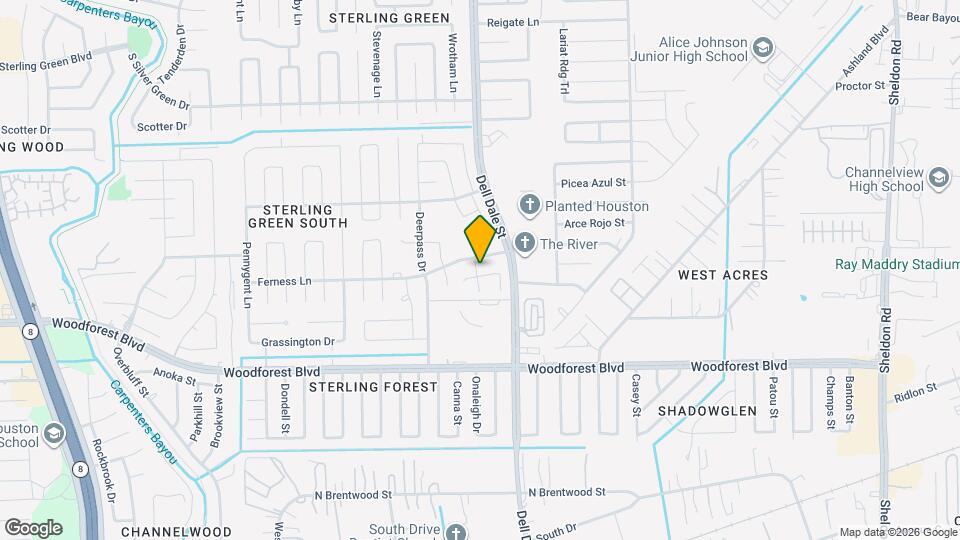 15403 Apple Bloom Way Map and Location Details