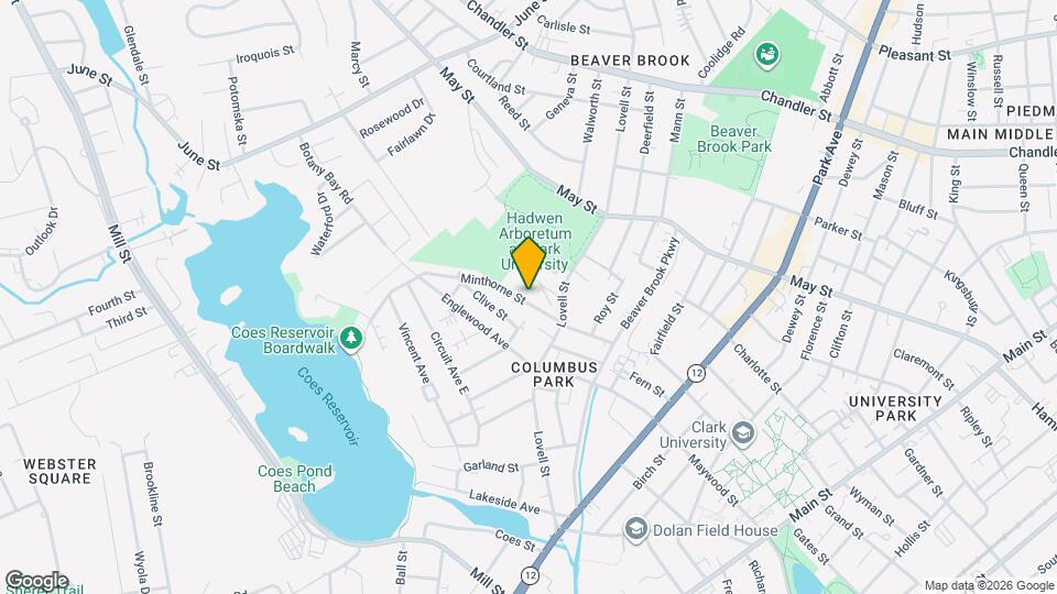 8 Minthorne St Mapa y Detalles de la Ubicación