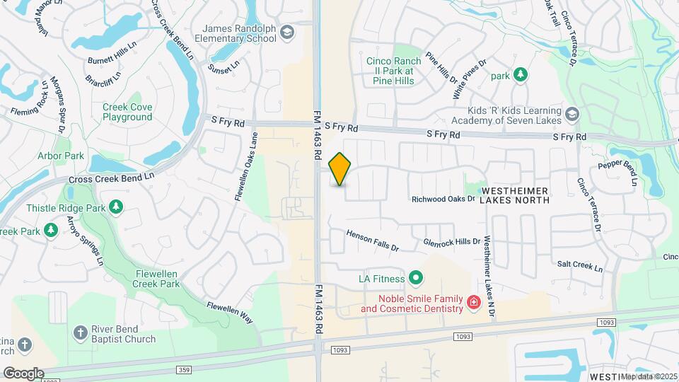 27007 Barrow Glen Dr Map and Location Details
