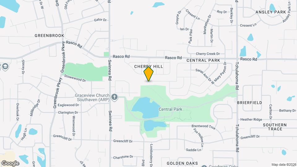 1309 Benjamin Harrison Dr Map and Location Details