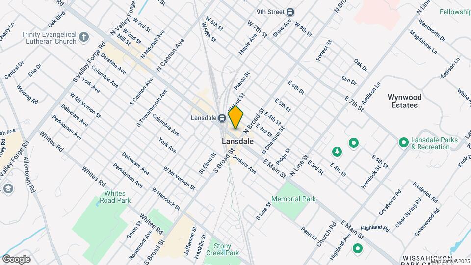 Lansdale Mixed Use- 4 Units Map and Location Details