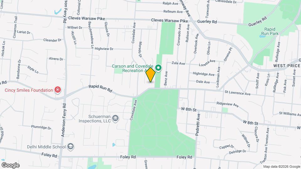 5012 Rapid Run Rd Map and Location Details