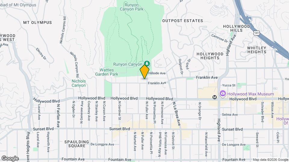 7309 Franklin Ave, Unit #306 Map and Location Details