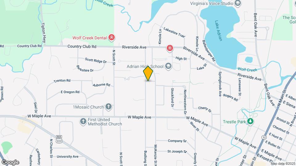578 Budlong St Map and Location Details