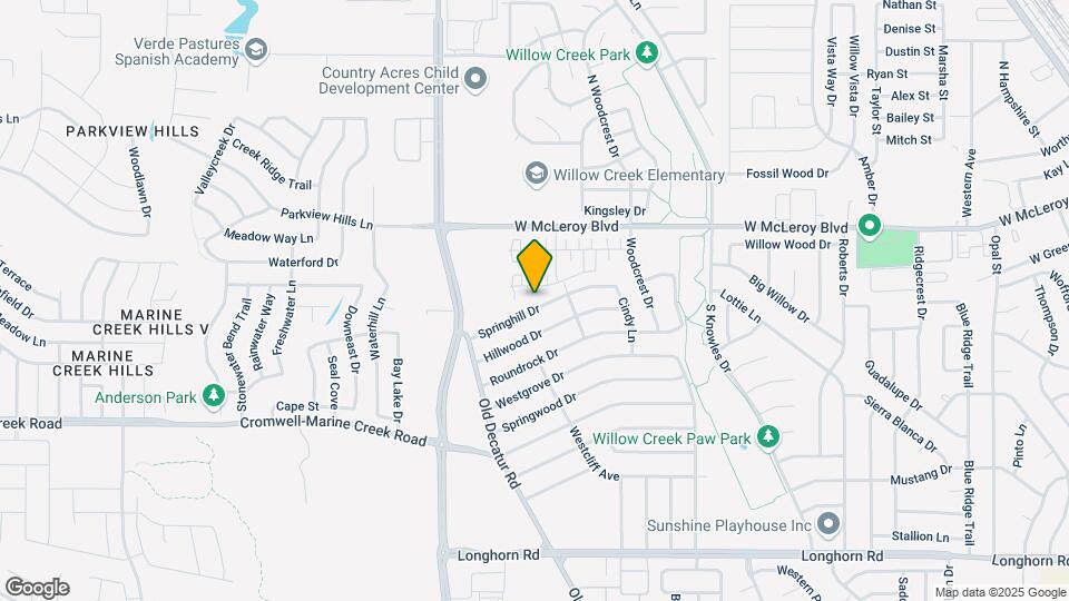 1078 Springhill Dr Map and Location Details