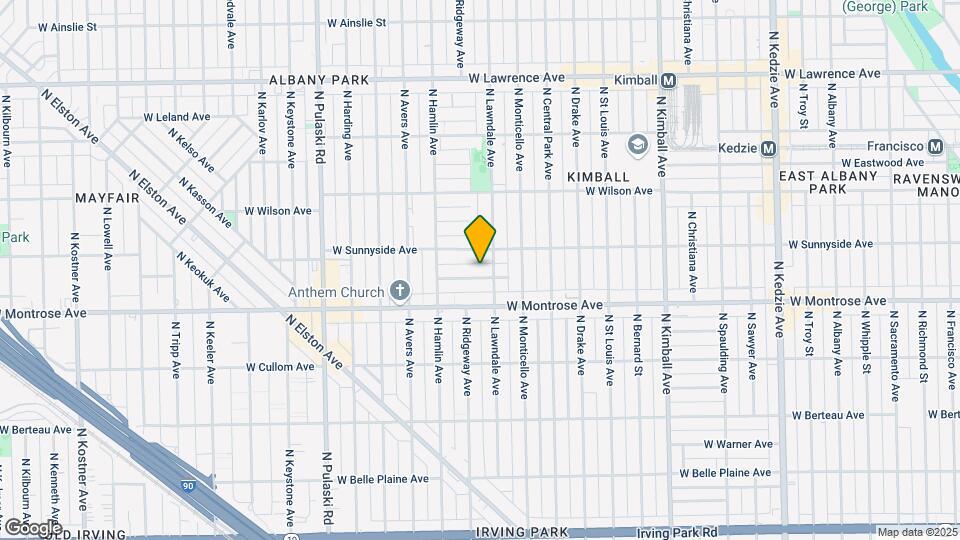 3710 W Agatite Ave-Unit -2 Mapa y Detalles de la Ubicación