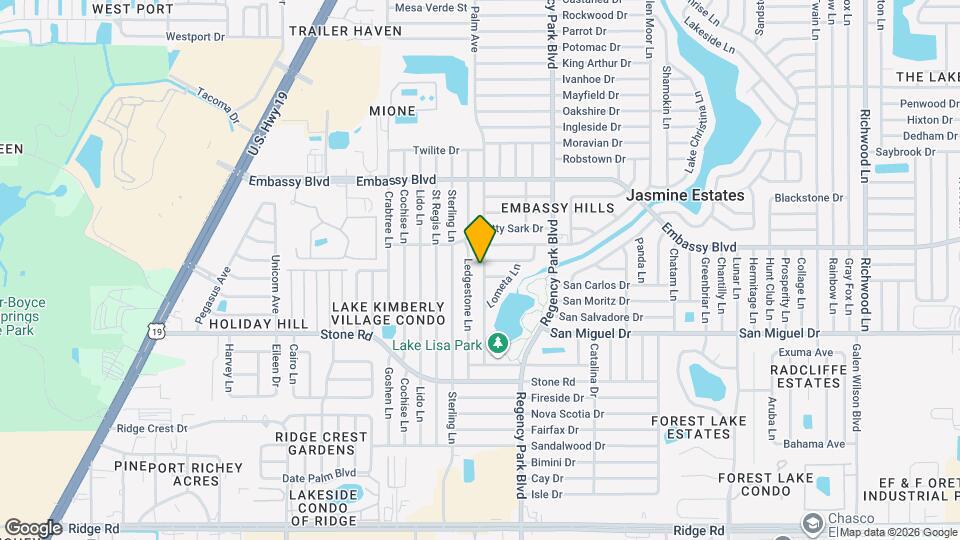 9131 Glen Moor Ln Map and Location Details
