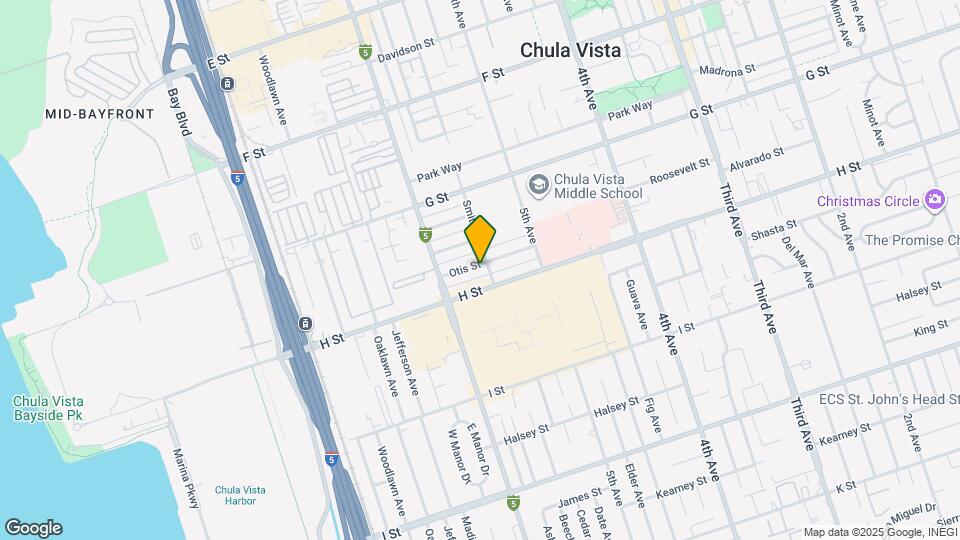 562 Otis St Map and Location Details