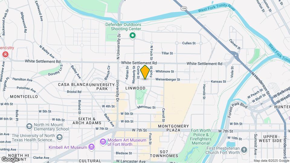 2815 Weisenberger St Map and Location Details