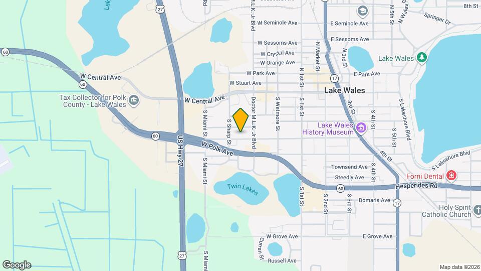228 W Bullard Ave Mapa y Detalles de la Ubicación