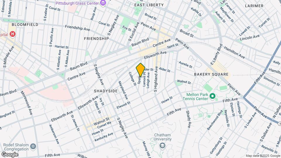 337 Spahr St Mapa y Detalles de la Ubicación