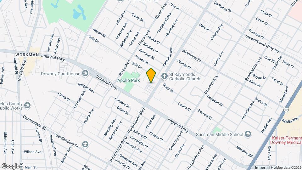 12435 Paramount Blvd Mapa y Detalles de la Ubicación
