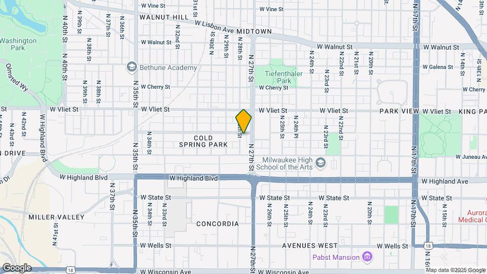2725 W McKinley Blvd Map and Location Details