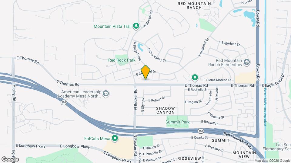 6041 E Sierra Morena St Map and Location Details