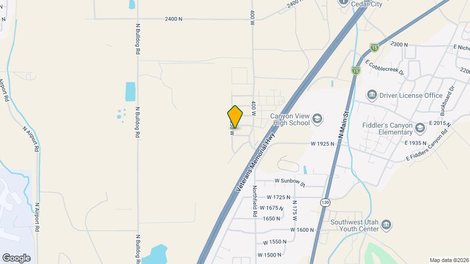 532 W 1950 N Map and Location Details