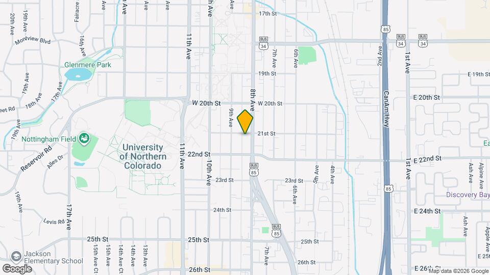 810 21st St Map and Location Details