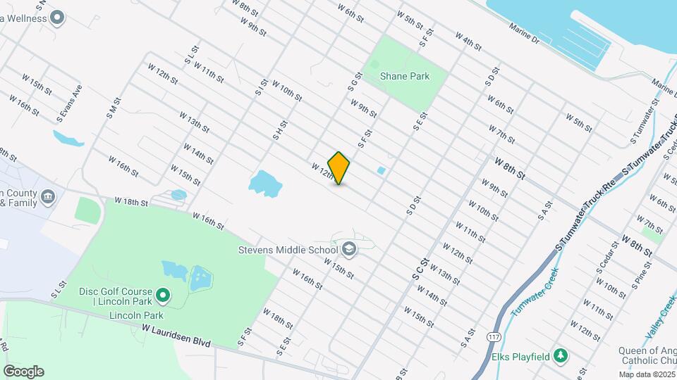 1238 W 12th St Map and Location Details