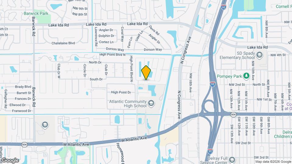2480 S Coral Trace Cir Map and Location Details