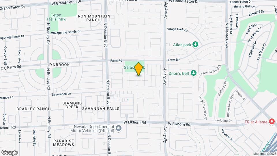 4483 Sapphire Moon Ave Mapa y Detalles de la Ubicación