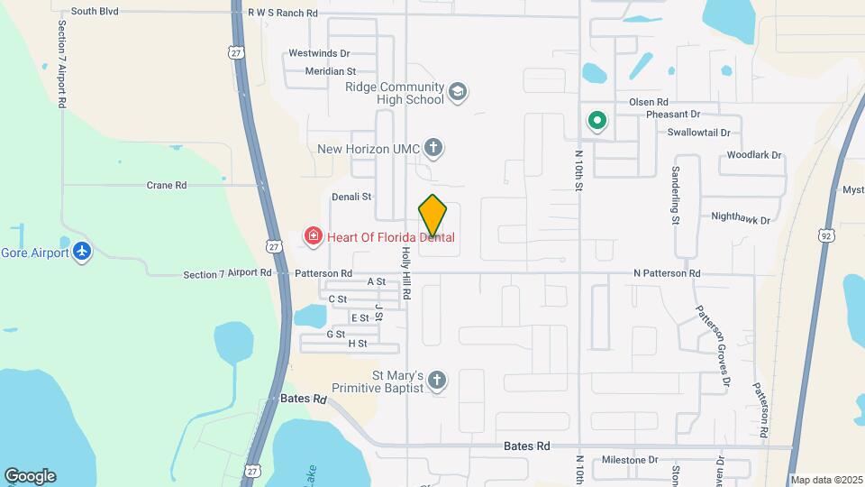 1117 Saguaro St Map and Location Details