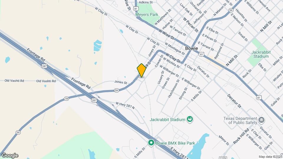 401 Barker St Map and Location Details