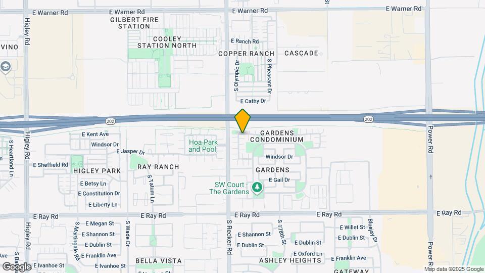 1303 S Sabino Dr Map and Location Details