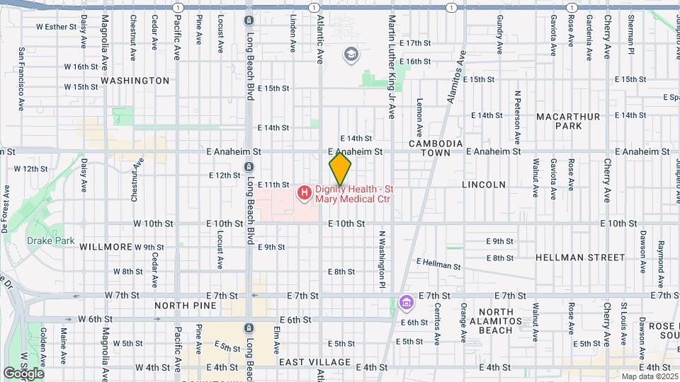 1092 Lime Ave Map and Location Details